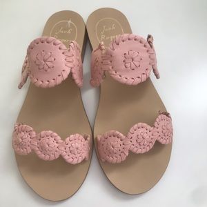 Jack Rogers Lauren sandals blush pink